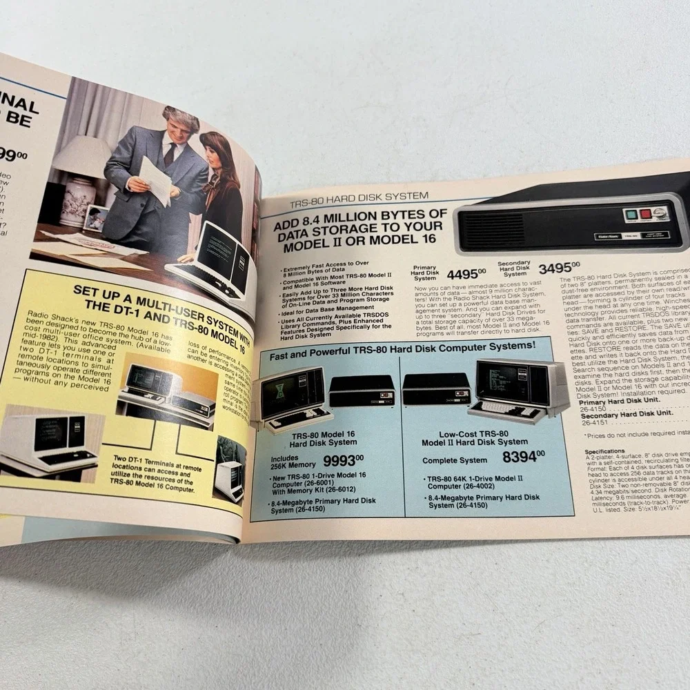 Vintage 1982 RADIO SHACK TRS-80 Microcomputer Catalog RSC-7 Computer - Picture 6 of 8